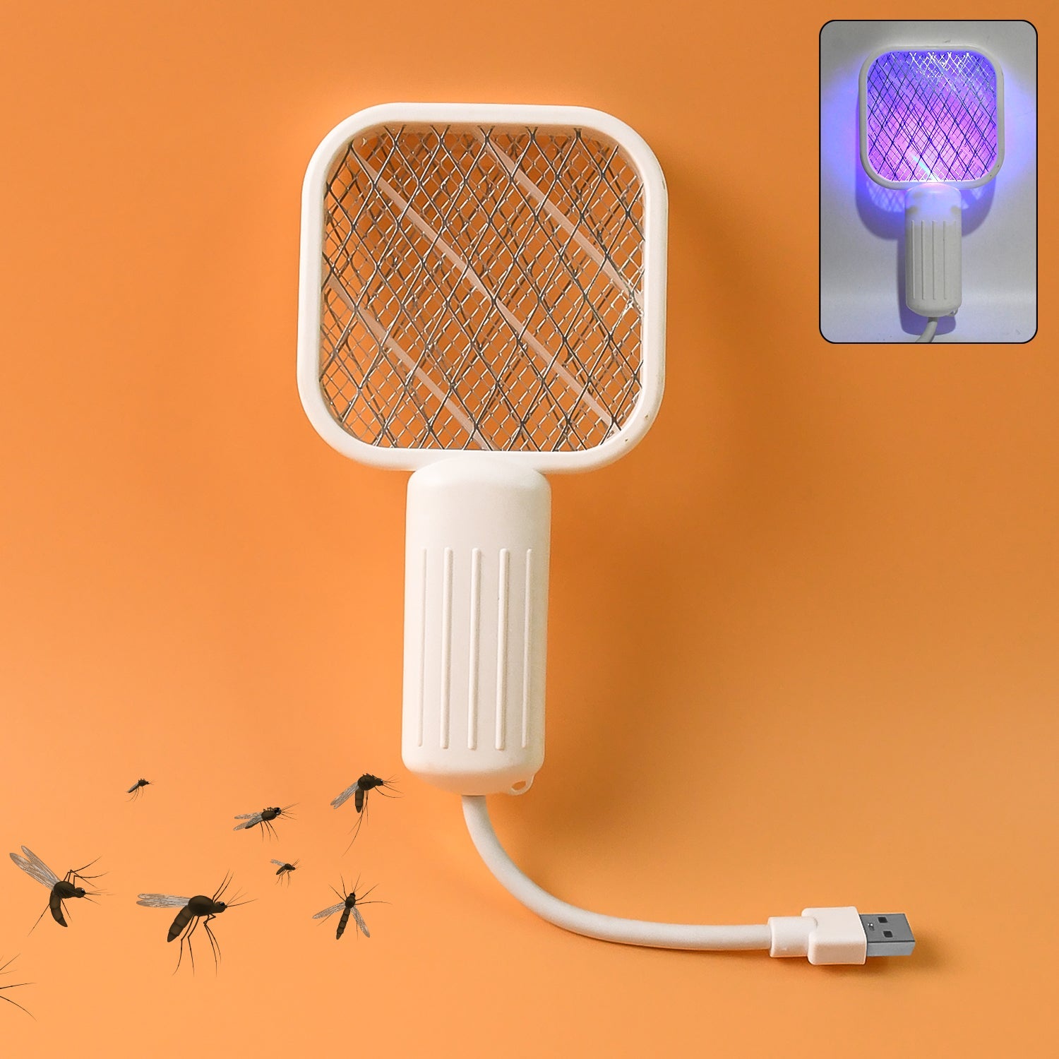 Rechargeable Electric Mosquito Swatter Racket Rechargeable Electric Mosquito Swatter Racket